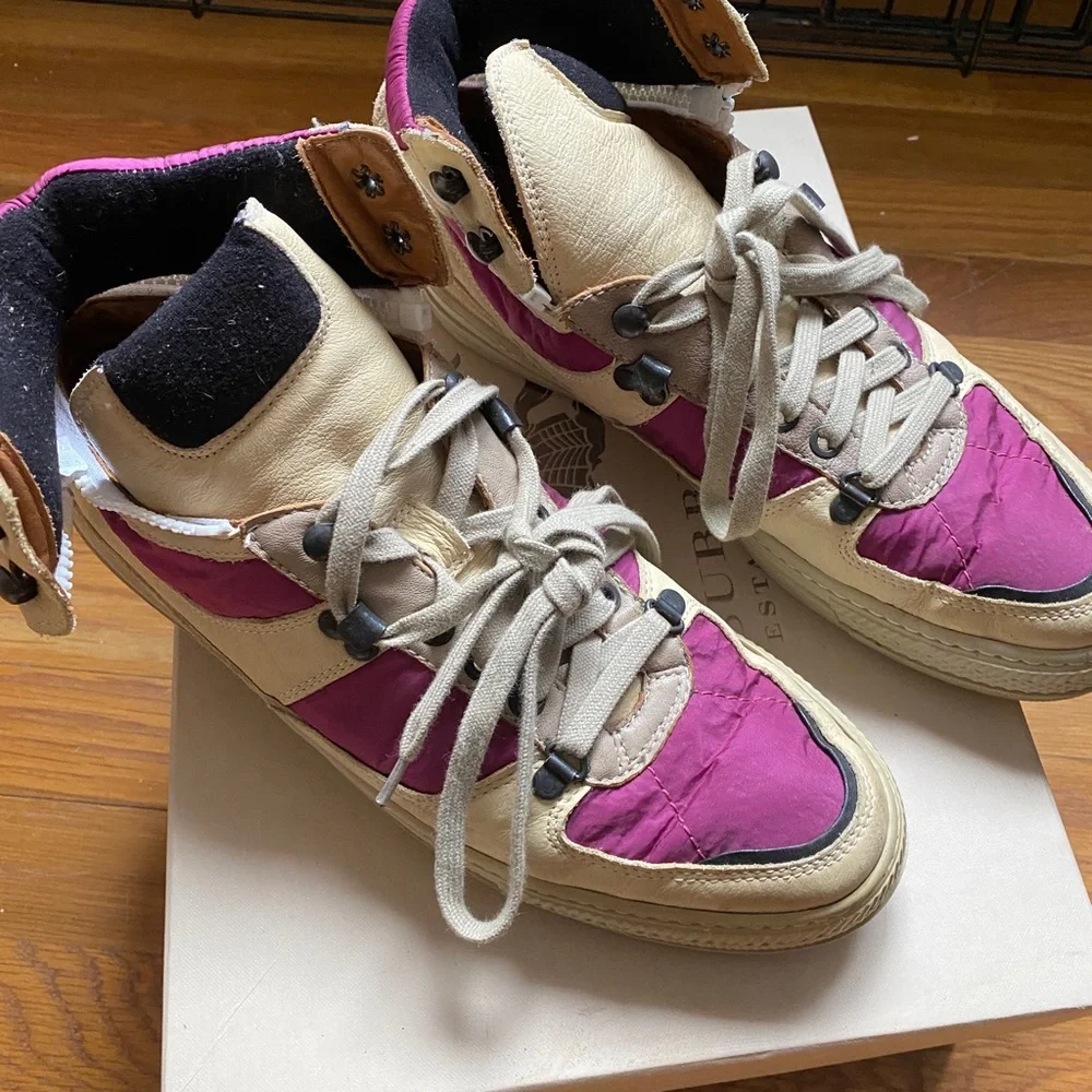 Burberry mens sneaker size eu 42 us 8.5 - Picture 4 of 5